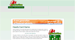 Desktop Screenshot of heartscardgame.org